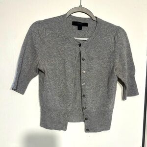 NWOT. Express Light Gray Knit cashmere Sweater. Size M.
